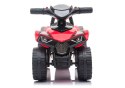 Jeździk Quad Dźwięk Światła 551-G Czerwony LEAN CARS