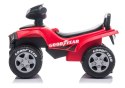Jeździk Quad Dźwięk Światła 551-G Czerwony LEAN CARS