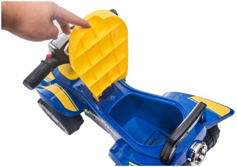 Jeździk Quad Dźwięk Światła 551-G Niebieski LEAN CARS Jeździk Quad Dźwięk Światła 551-G Niebieski LEAN CARS