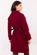 Płaszcz Damski Model IT-PL-FL5712.84 Bordo - Rue Paris Rue Paris