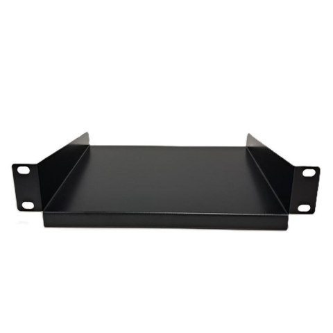 Półka RACK 10'' 1U 200mm, Netrack, czarna NETRACK
