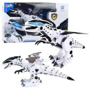 Robot Dinozaur Ze Skrzydłami Na Baterie Porusza Się Światła Dźwięki LEAN Toys