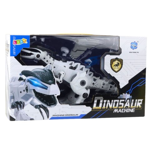 Robot Dinozaur Ze Skrzydłami Na Baterie Porusza Się Światła Dźwięki LEAN Toys Robot Dinozaur Ze Skrzydłami Na Baterie Porusza Się Światła Dźwięki LEAN Toys