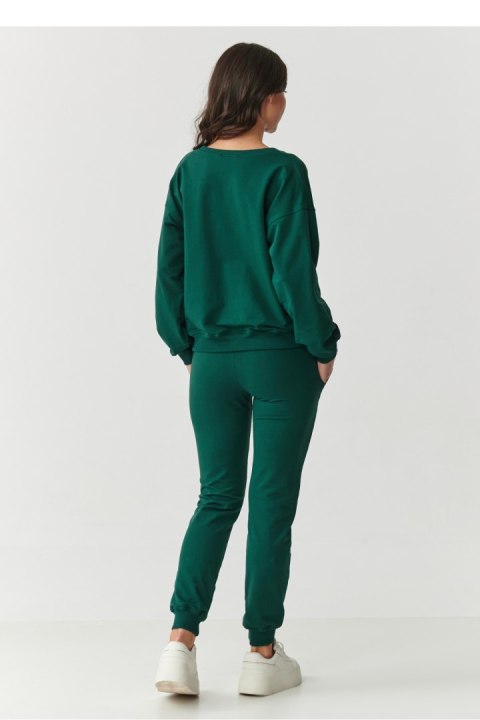 Spodnie Komplet Model M891 Bottle Green - Makadamia Makadamia Spodnie Komplet Model M891 Bottle Green - Makadamia Makadamia