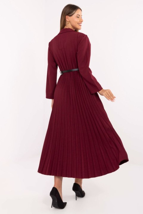 Sukienka Model IT-SK-21599.80 Bordo - Italy Moda Italy Moda Sukienka Model IT-SK-21599.80 Bordo - Italy Moda Italy Moda