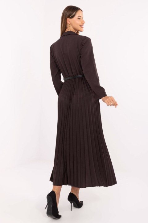 Sukienka Model IT-SK-21599.80 Dark Brown - Italy Moda Italy Moda Sukienka Model IT-SK-21599.80 Dark Brown - Italy Moda Italy Moda