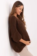 Sweter Damski Model IT-SW-7703.70 Brown - Italy Moda Italy Moda