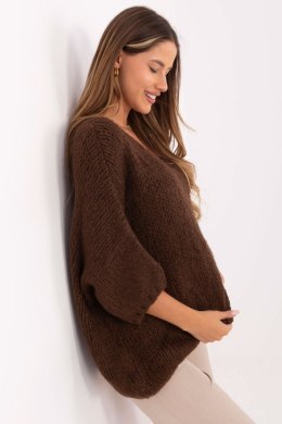 Sweter Damski Model IT-SW-7703.70 Brown - Italy Moda Italy Moda
