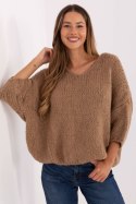 Sweter Damski Model IT-SW-7703.70 Camel - Italy Moda Italy Moda