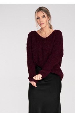 Sweter Damski Model M1108 Bordo - Figl Figl
