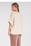 Sweter Damski Model M1109 Beige - Figl Figl