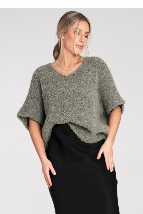 Sweter Damski Model M1109 Green - Figl Figl