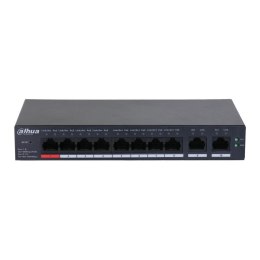 Switch zarządzalny Dahua CS4010-8ET-110 8x10/100 Mbps 2x1GbE Uplink PoE DAHUA