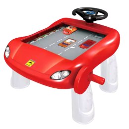 Symulator Jazdy Manualny Stolik Edukacyjny Czerwony LEAN Toys