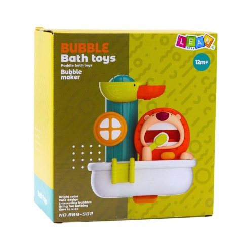 Zabawka Do Kąpieli Maszynka Do Robienia Piany Lew Kaczka LEAN Toys Zabawka Do Kąpieli Maszynka Do Robienia Piany Lew Kaczka LEAN Toys