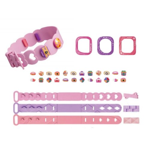 Zegarek DIY Dla Dzieci Wymienne Opaski Regulowane Koraliki Ozdobne LEAN Toys Zegarek DIY Dla Dzieci Wymienne Opaski Regulowane Koraliki Ozdobne LEAN Toys
