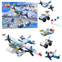Zestaw Klocki Konstrukcyjne Helikopter Pojazdy 6w1 137 el. LEAN TOYS