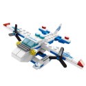 Zestaw Klocki Konstrukcyjne Helikopter Pojazdy 6w1 137 el. LEAN TOYS