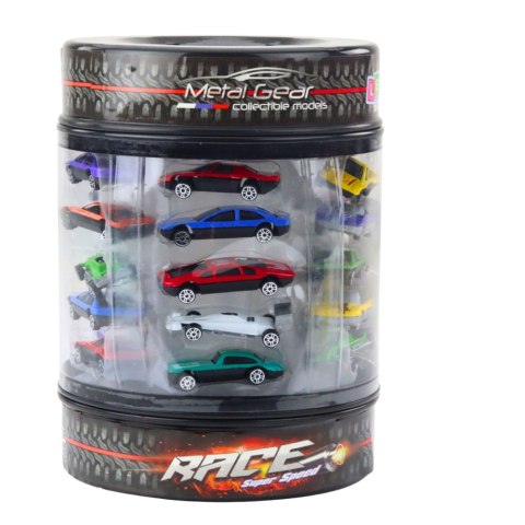 Zestaw Resoraków W Tubie Autka Klasyczne Sportowe 1:64 LEAN Toys Zestaw Resoraków W Tubie Autka Klasyczne Sportowe 1:64 LEAN Toys