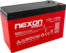Akumulator żelowy Nexon AGM 12V 10Ah Long Life (12l) - głębokiego rozładowania i pracy cyklicznej Nexon