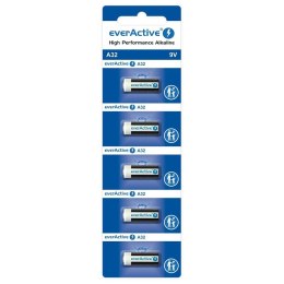 Baterie alkaliczne do pilotów samochodowych everActive A32/32A 9V blister 5 szt. Everactive