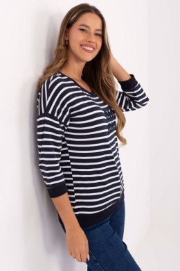 Bluzka Model RV-BZ-A790.47 Navy - Relevance Relevance