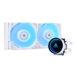 Chłodzenie wodne Chieftec Iceberg White 240 CLC-240-RGB-W 2x120mm PWM Chieftec