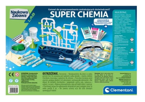 Naukowa Zabawa Super Chemia Język Polski Clementoni 50805 Clementoni Naukowa Zabawa Super Chemia Język Polski Clementoni 50805 Clementoni