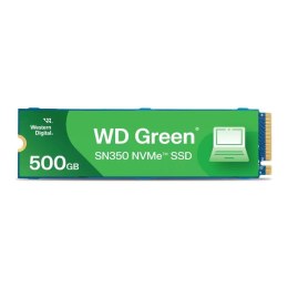 Dysk SSD WD Green SN350 500GB M.2 2280 PCIe NVMe (2400/1500 MB/s) WDS500G2G0C Sandisk