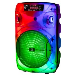 Głośnik Defender BOOMER 12 Bluetooth 15W MP3/FM/USB/AUX/TWS/LED/MIC KARAOKE czarny Defender