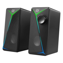 Głośniki Defender J5 2.0 6W USB podświetlenie LED RGB Defender