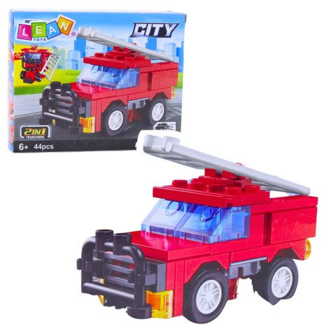 Klocki konstrukcyjne pojazdy 4w1 LEAN Toys Klocki konstrukcyjne pojazdy 4w1 LEAN Toys