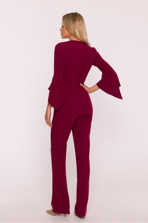 Kombinezon Model S416 Bordo - Stylove Stylove Kombinezon Model S416 Bordo - Stylove Stylove