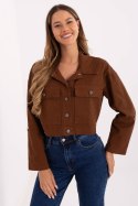 Kurtka Damska Model IT-KR-FL7029.72 Light Brown - Rue Paris Rue Paris