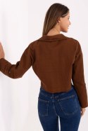 Kurtka Damska Model IT-KR-FL7029.72 Light Brown - Rue Paris Rue Paris