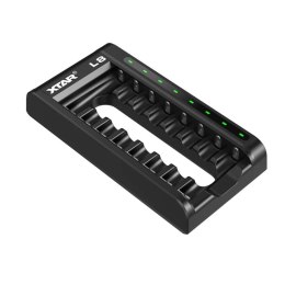 Ładowarka do akumulatorów R03 / AAA oraz R6 / AA Li-ion 1,5V / NiMH Xtar L8 X-Tar