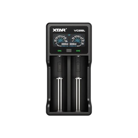 Ładowarka do akumulatorów cylindrycznych Li-ion / Ni-MH / Ni-CD 18650 Xtar VC2SL [N] X-Tar