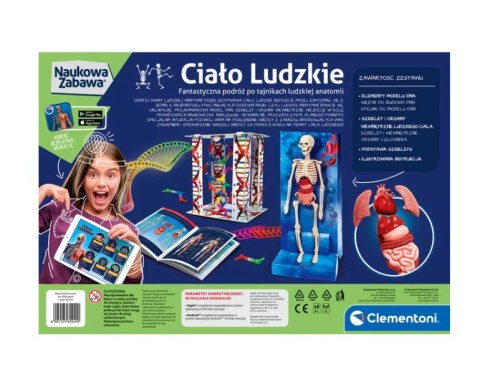 Naukowa Zabawa Ciało Ludzkie Język Polski Clementoni 60249 Clementoni Naukowa Zabawa Ciało Ludzkie Język Polski Clementoni 60249 Clementoni