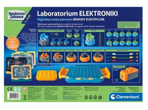 Naukowa Zabawa Laboratorium Elektroniki Język Polski Clementoni 50727 Clementoni Naukowa Zabawa Laboratorium Elektroniki Język Polski Clementoni 50727 Clementoni