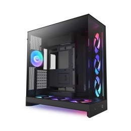Obudowa NZXT H9 Flow RGB+ (2025) Midi Tower z oknem czarna NZXT