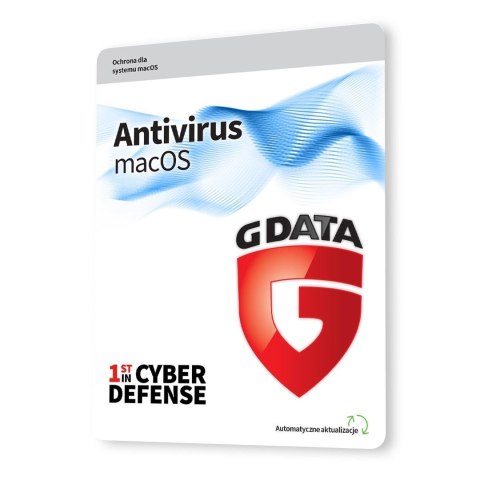 Oprogramowanie G DATA Antivirus Mac 1 stanowisko 1rok karta-klucz G Data Oprogramowanie G DATA Antivirus Mac 1 stanowisko 1rok karta-klucz G Data