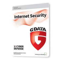 Oprogramowanie G DATA Internet Security 1PC 3lata karta-klucz G Data