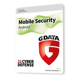 Oprogramowanie G DATA Mobile Internet Security 1DEV 1rok karta-klucz G Data
