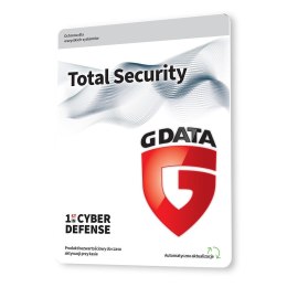 Oprogramowanie G DATA Total Security 1PC 3lata karta-klucz G Data
