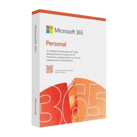 Oprogramowanie Microsoft M365 Personal PL 1Y 1U 5D Win/Mac EP2-32454 Microsoft Corp. Oprogramowanie Microsoft M365 Personal PL 1Y 1U 5D Win/Mac EP2-32454 Microsoft Corp.