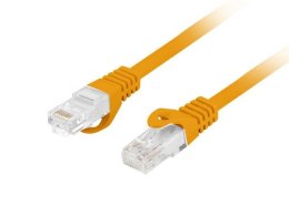 Patchcord Lanberg UTP kat.6 0,25m LSZH CU fluke passed pomarańczowy LANBERG