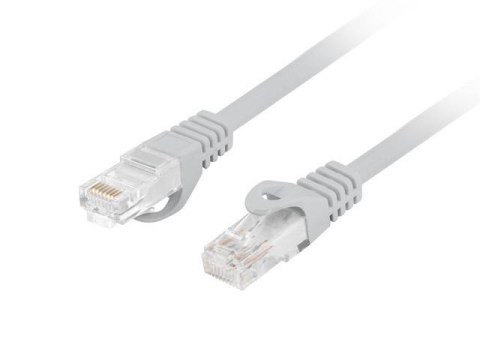 Patchcord Lanberg UTP kat.6 15m LSZH CU fluke passed szary LANBERG