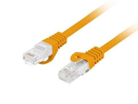Patchcord Lanberg UTP kat.6 2m LSZH CU fluke passed pomarańczowy LANBERG