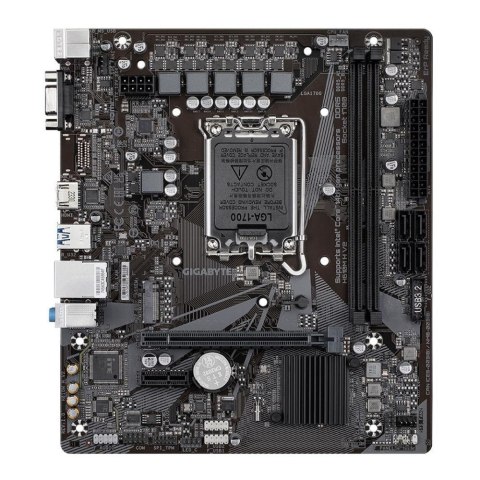 Płyta Gigabyte H610M H V2 (rev. 1.0) /H610/DDR5/SATA3/M.2/USB3.0/PCIe4.0/s.1700/mATX Gigabyte Płyta Gigabyte H610M H V2 (rev. 1.0) /H610/DDR5/SATA3/M.2/USB3.0/PCIe4.0/s.1700/mATX Gigabyte