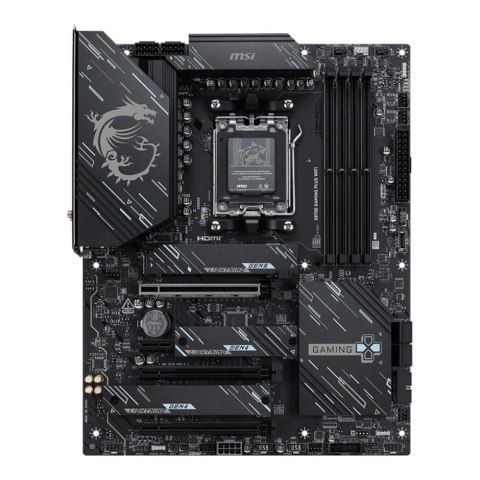 Płyta MSI X870E GAMING PLUS WIFI /AMD X870/DDR5/SATA3/M.2/USB4/WiFi/BT/PCIe5.0/AM5/ATX MSI Płyta MSI X870E GAMING PLUS WIFI /AMD X870/DDR5/SATA3/M.2/USB4/WiFi/BT/PCIe5.0/AM5/ATX MSI